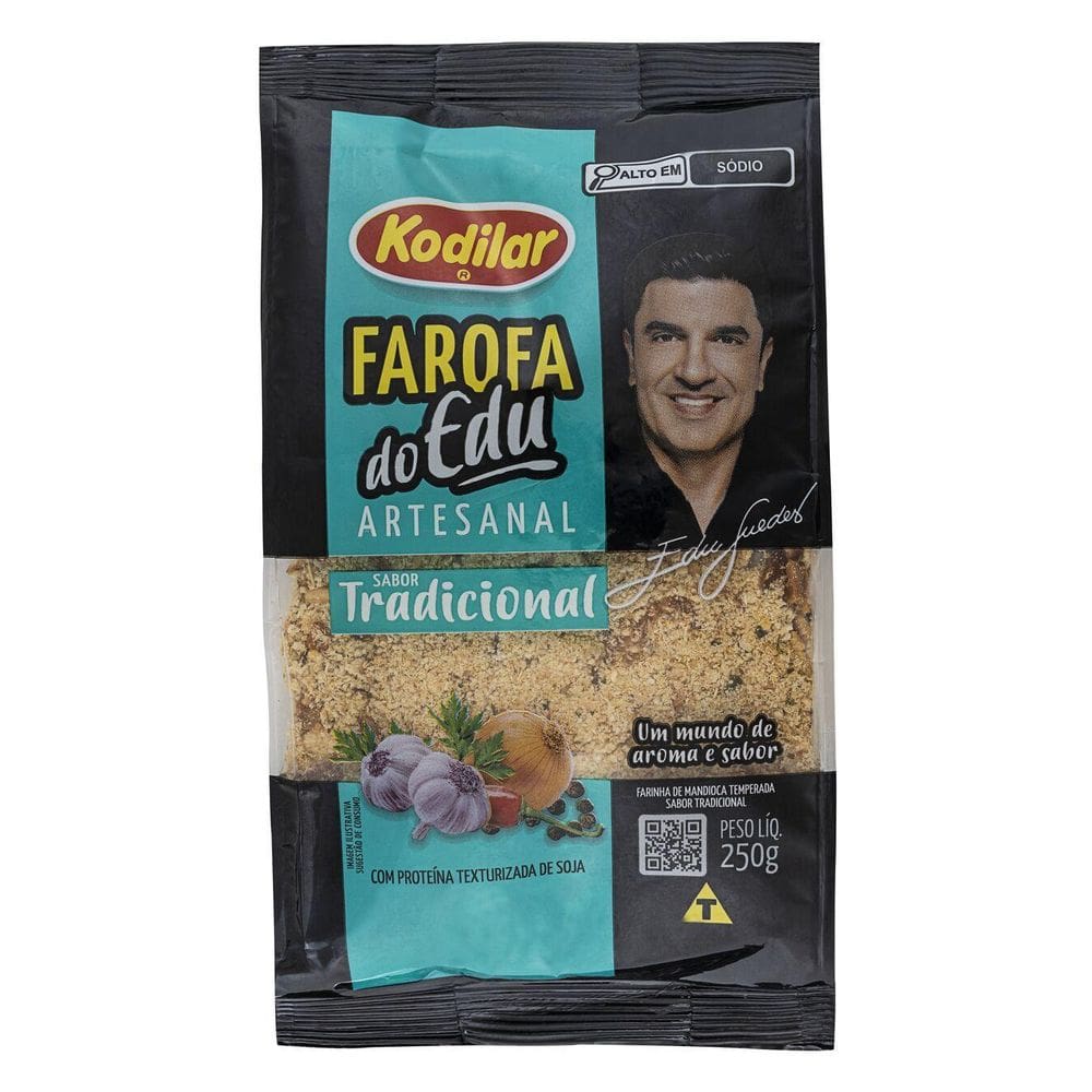 Farofa Art Do Edu Tradicional Kod 6 X 250G