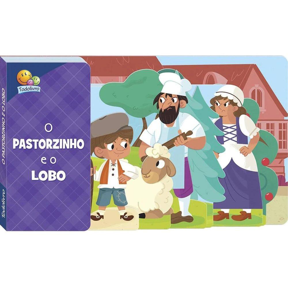 Contos Com Abas - O Pastorzinho E O Lobo