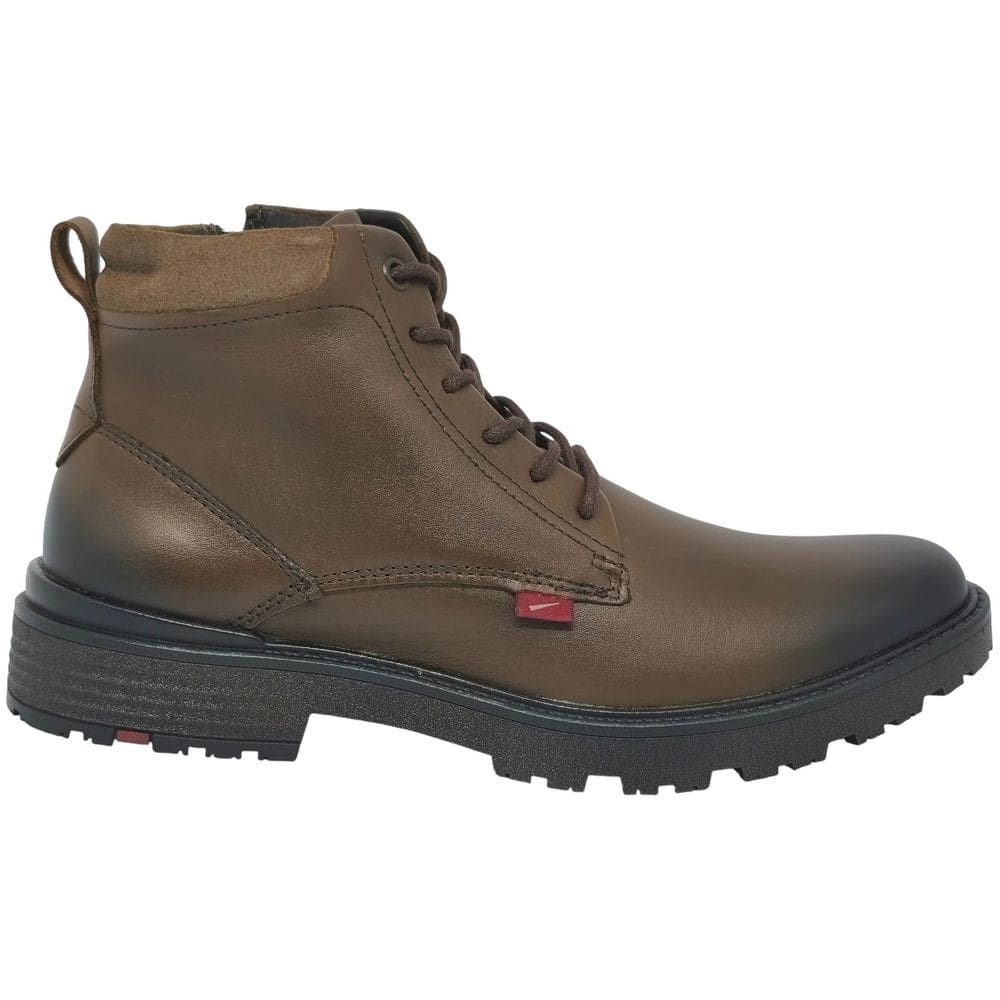 Coturno Masculino Casual Social Dia a Dia Passeio Trabalho Trilha em Couro Tratorado com Zíper Conforto Ferracini 9817