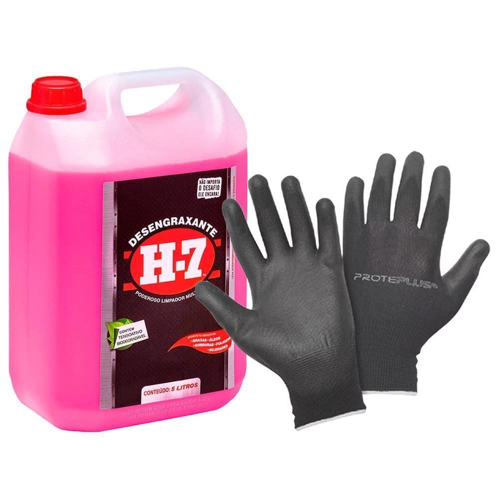 Desengraxante Removedor Multiuso 5 Litros Com Luva - H7