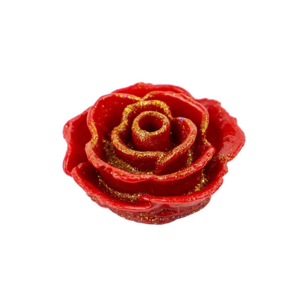 Ofertório Pomba Gira Rosa Vermelha Umbanda 5 Cm Resina