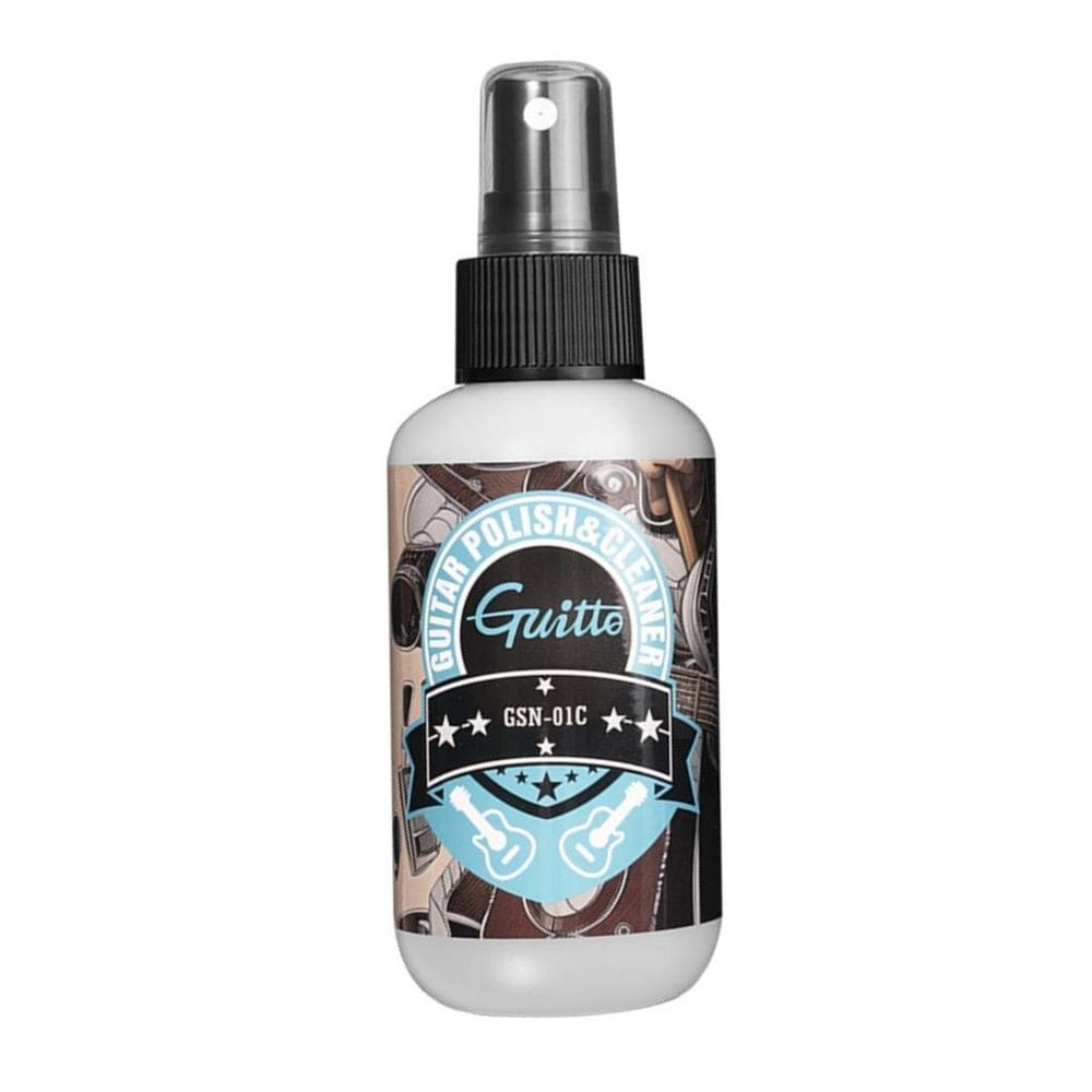 Líquido De Limpeza E Polimento Guitarra Violão Baixo Guitto