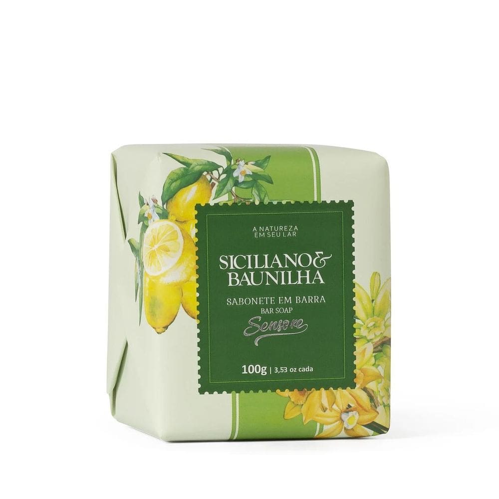 Sabonete Em Barra Siciliano&Baunilha 3Un 100G