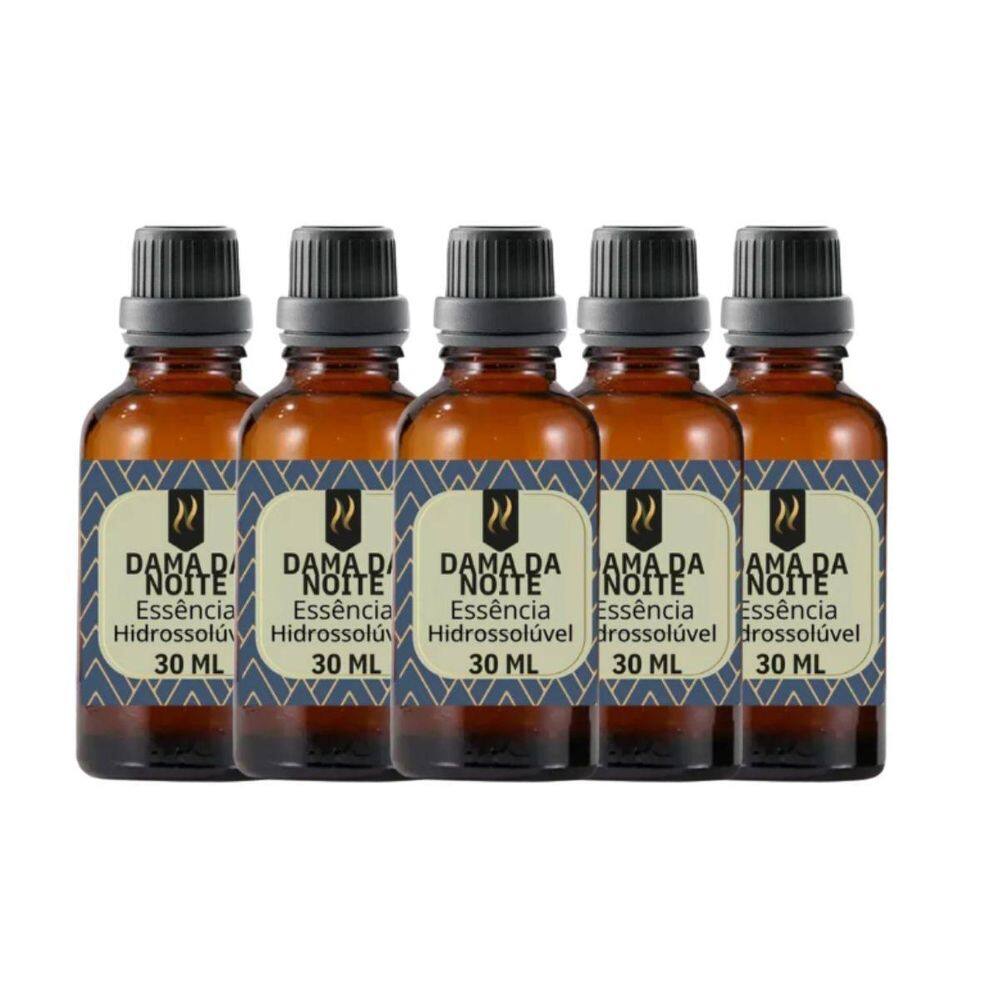 Super Kit 5 Essências A Base Água Hidrossolúvel 30Ml Difusor