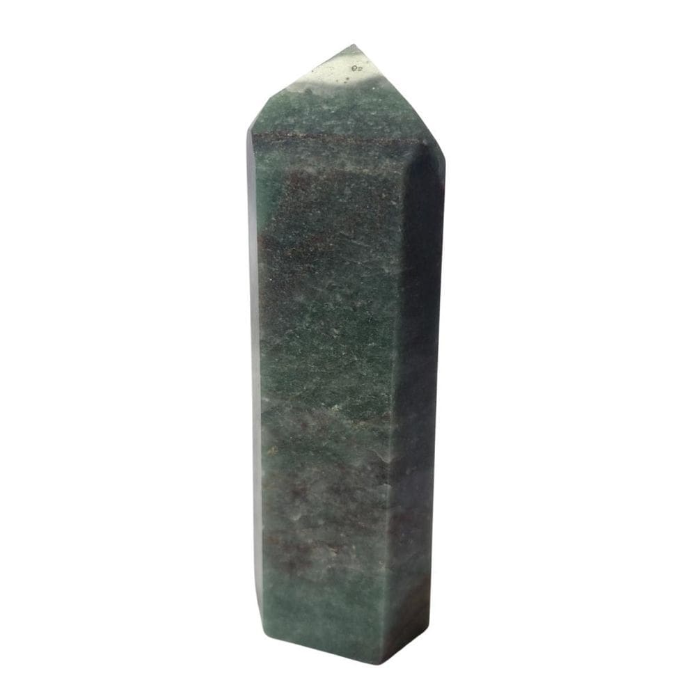 Pedra Natural Ponta Aventurina Verde Escuro 1,2 Kg