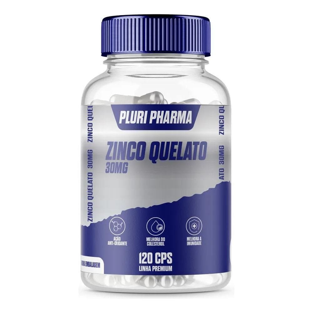 2X Zinco Quelato 30Mg C/120 Cápsulas Sabor N/A