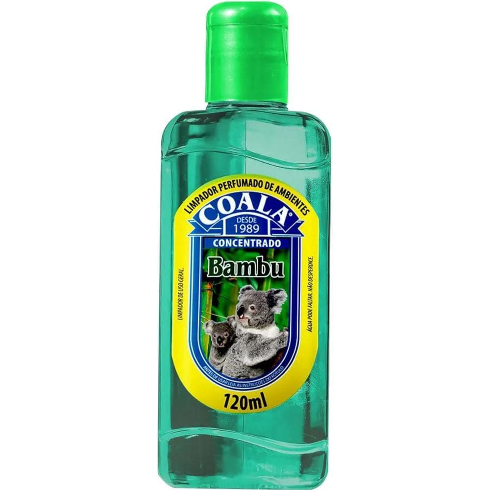 Limpador Perfumado De Ambiente Concentrado 120Ml Coala Bambu