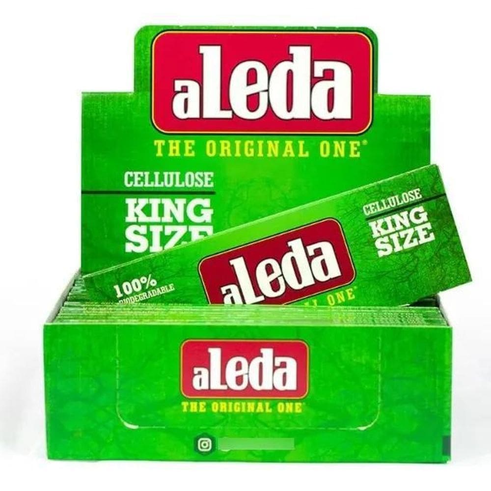 2X Caixa De Seda Aleda Celulose King Size 20 Unidade