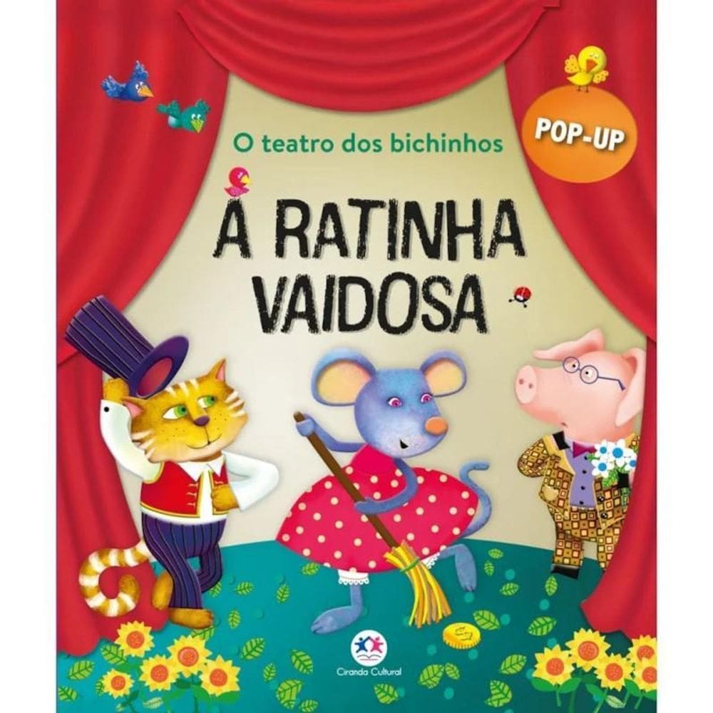 Livro Pop-Up - A Ratinha Vaidosa - Ciranda Cultural
