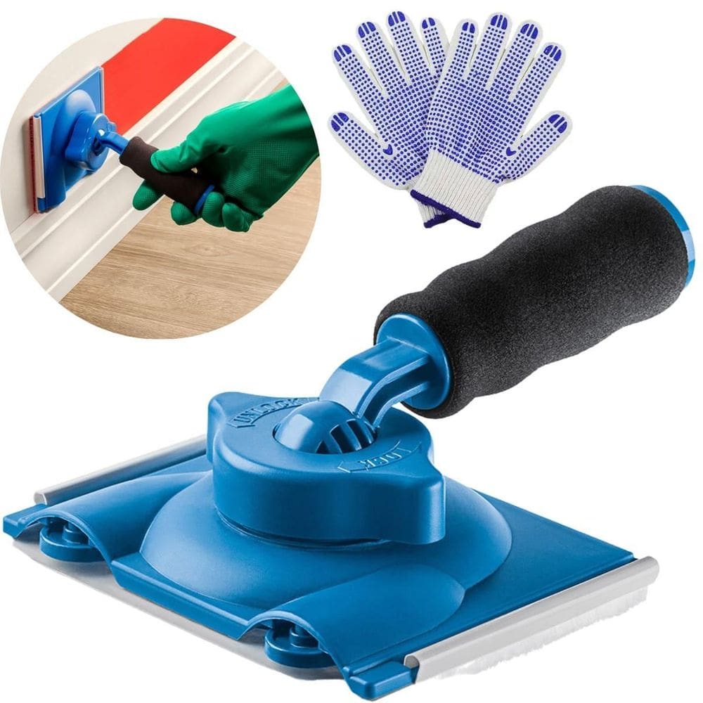 Pad Para Pintura Acabamento Recorte Cantos Em Parede + Luva