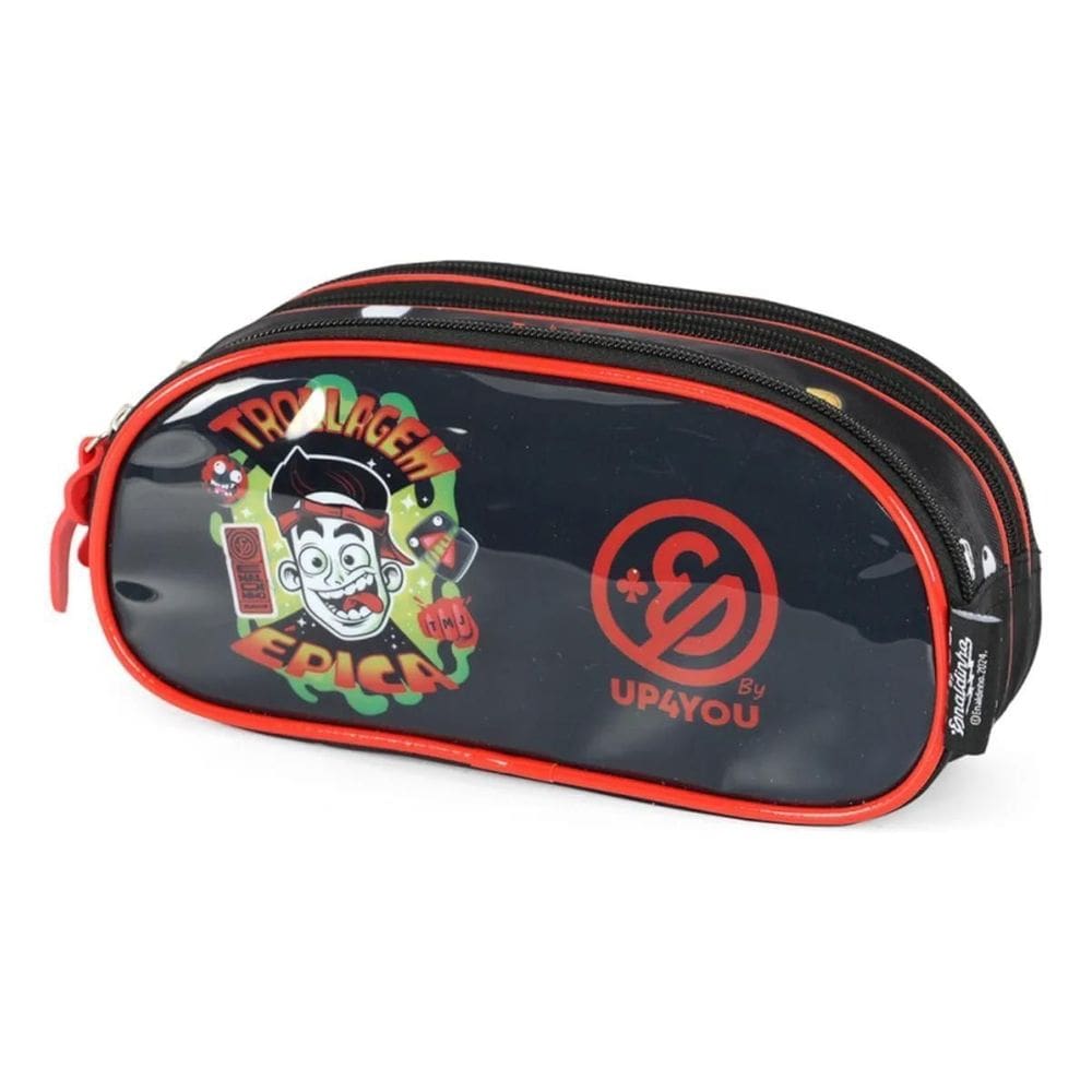 Bolsinha Up4you Tripla Enaldinho Trolagem Epica Vermelha Un Ei42235up-Vm