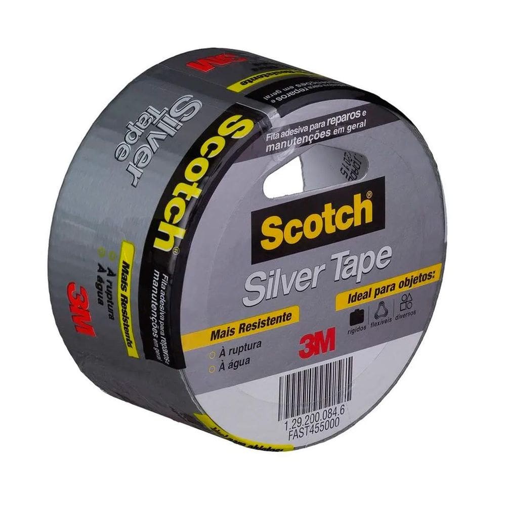 Fita Silver Tape 45Mm X 5M Prata  3M