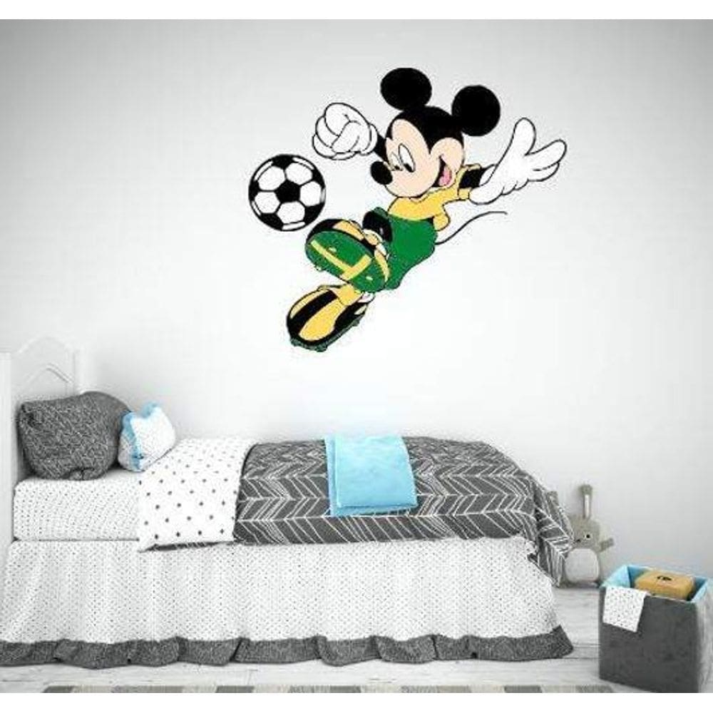 Adesivo De Parede Mickey Jogador