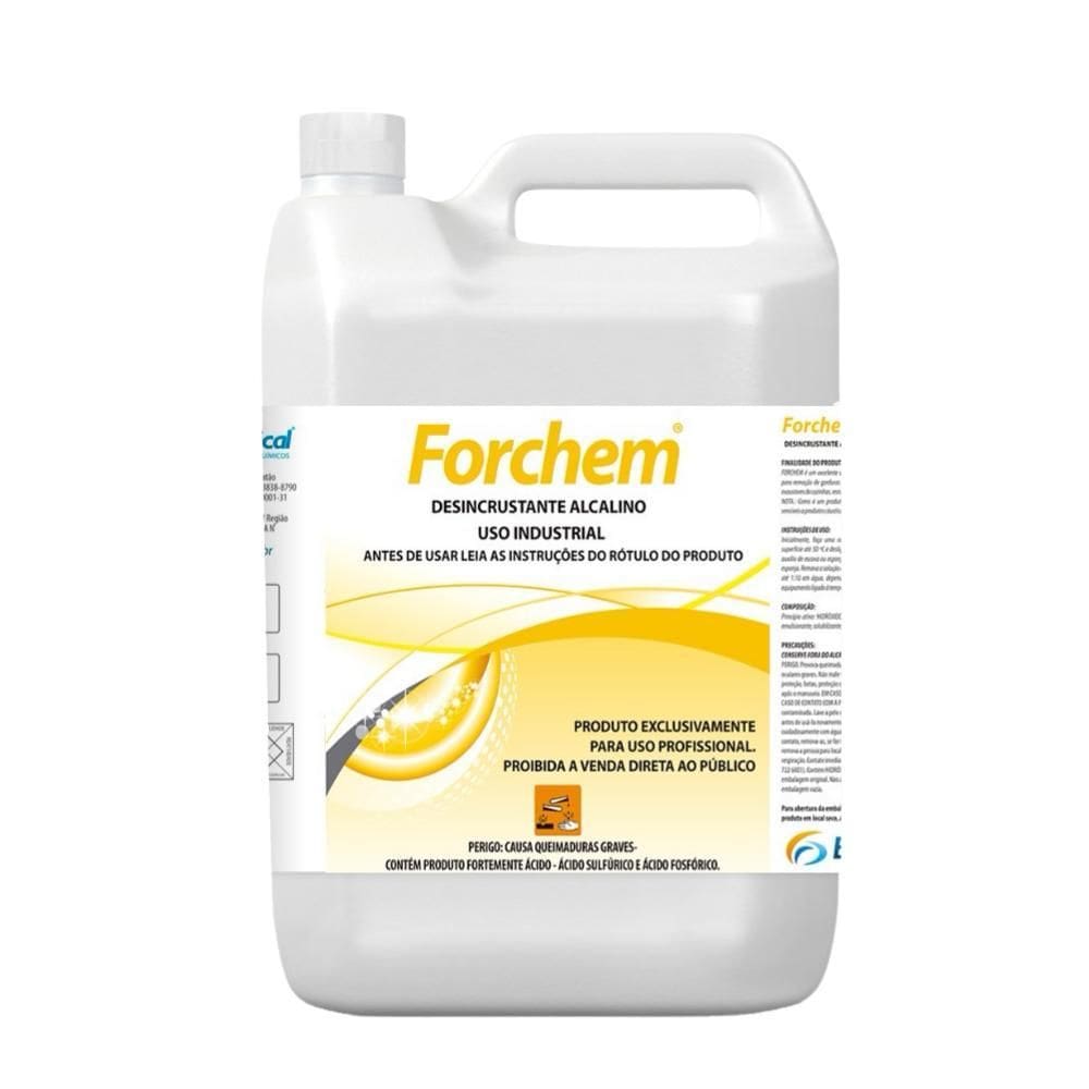 Desincrustante Alcalino Forchem Remove Gordura