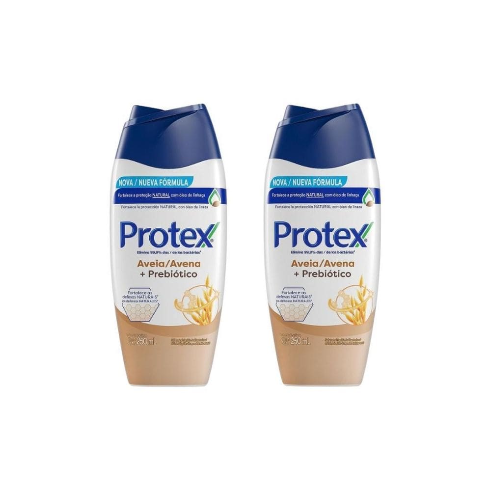 Sabonete Liquido Protex 250Ml Aveia - Kit Com 2Un