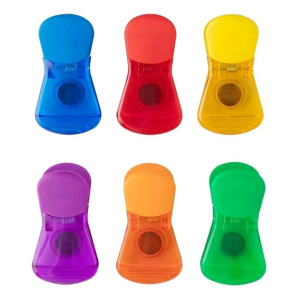 2X Prendedor Clipe Lacre Kit 6 Veda Fecha Alimentos Cozinha