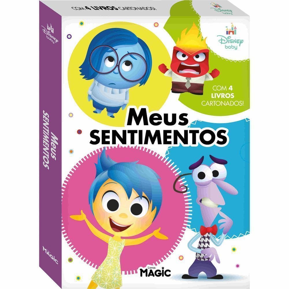 Box Disney Divertidamente - Meus Sentimentos