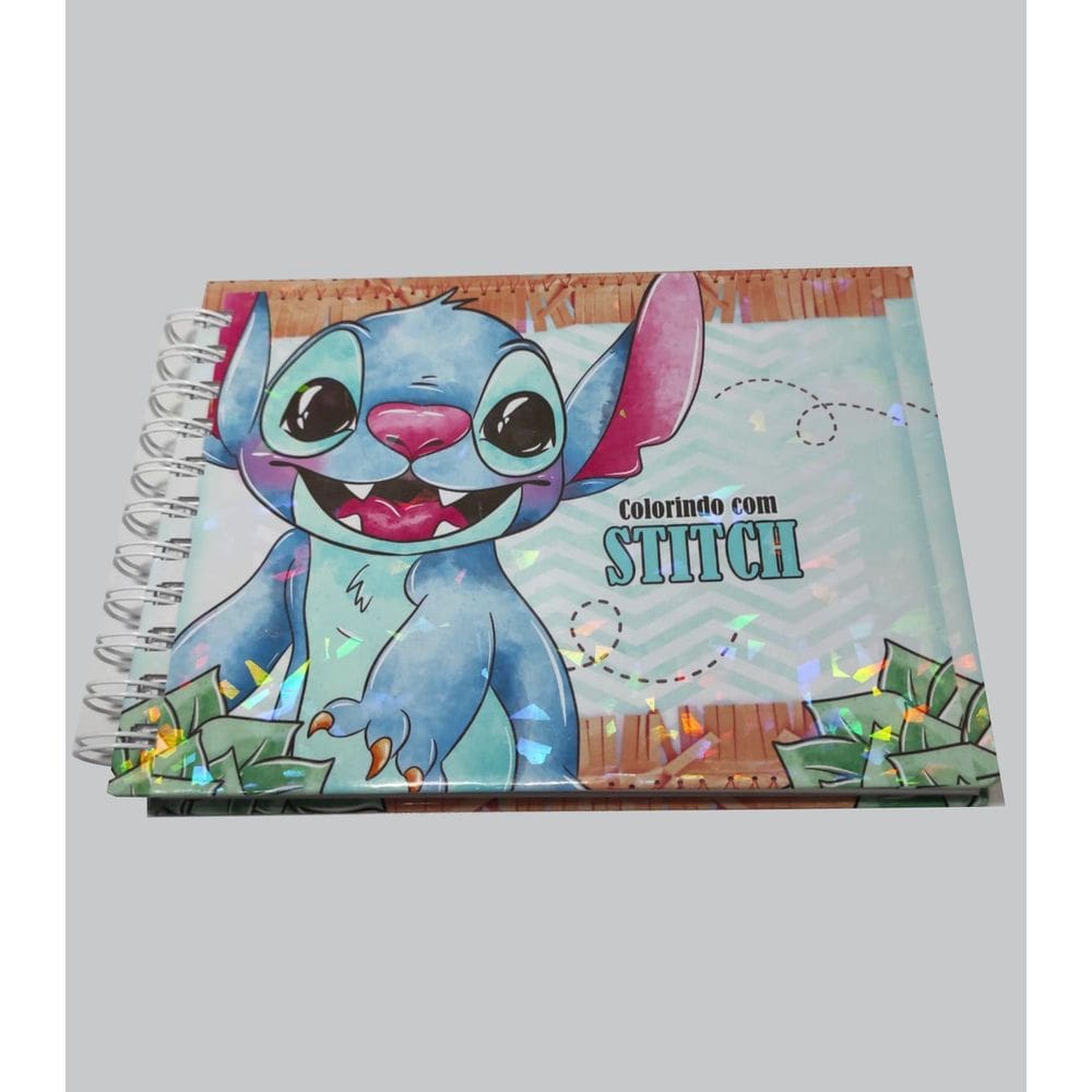 Livro De Colorir Stitch Premium 50 Paginas De Desenhos