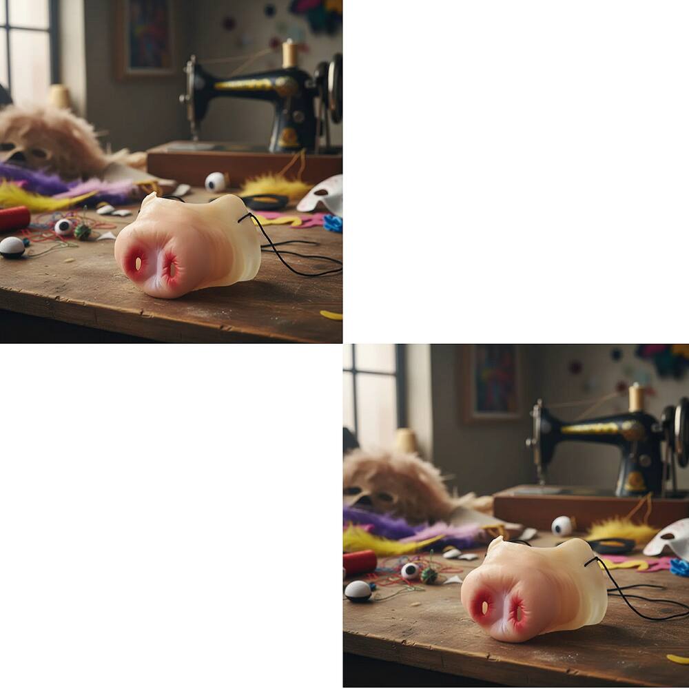 Nariz Focinho De Porco Kit C/ 2 Pçs Acessório Fantasia Mascara Animal