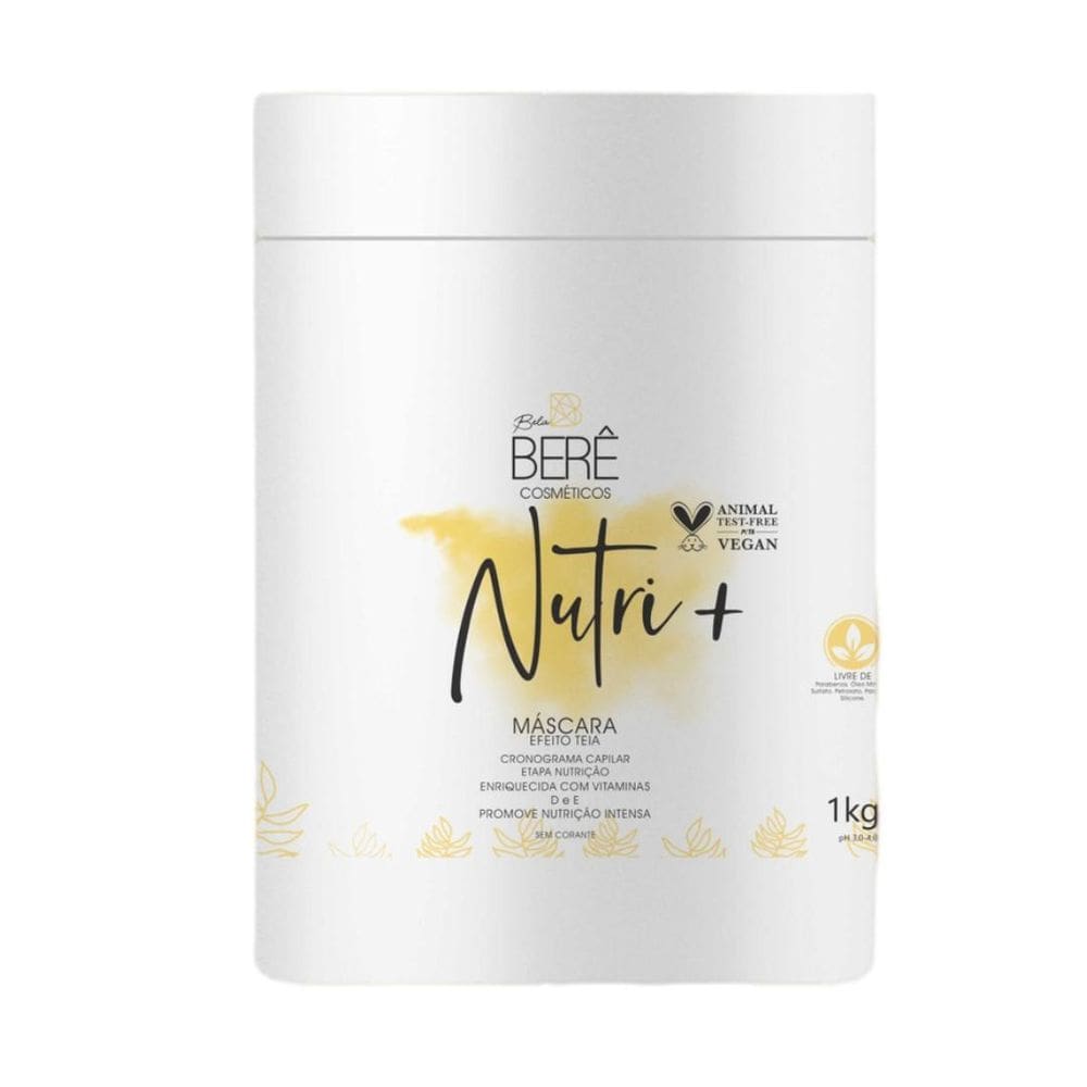 Máscara Nutri+ Cronograma Etapa De Nutrição 1Kg Bela Bere