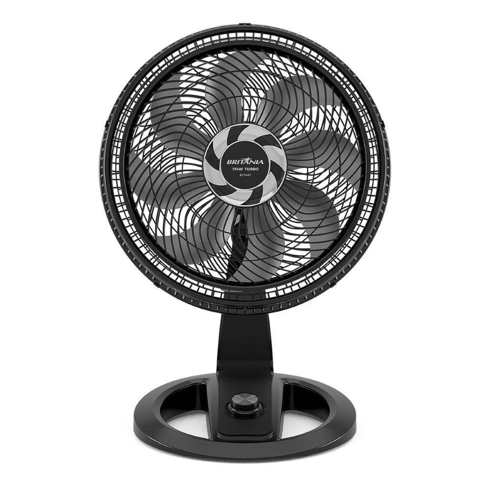 Ventilador Britânia Mesa Maxx Force 8 pás 174W Preto 220V