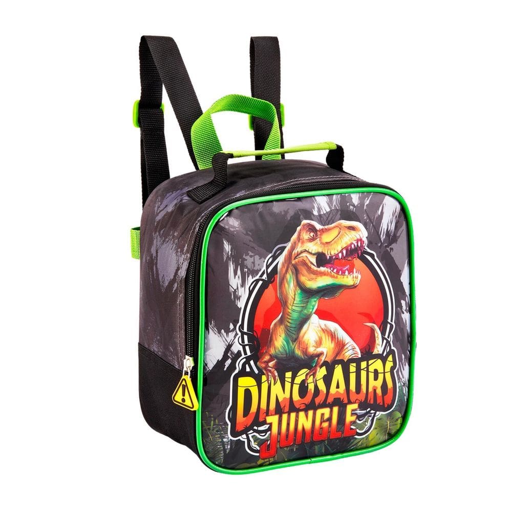 Lancheira Escolar Térmica Infantil Dinossauro Denlex La1515