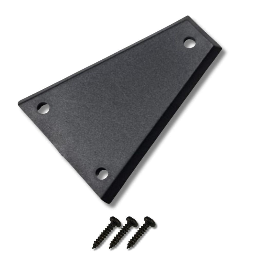 Kit Escudo Para Tensor 32Mm X 45.2Mm + 3 Parafuso Preto