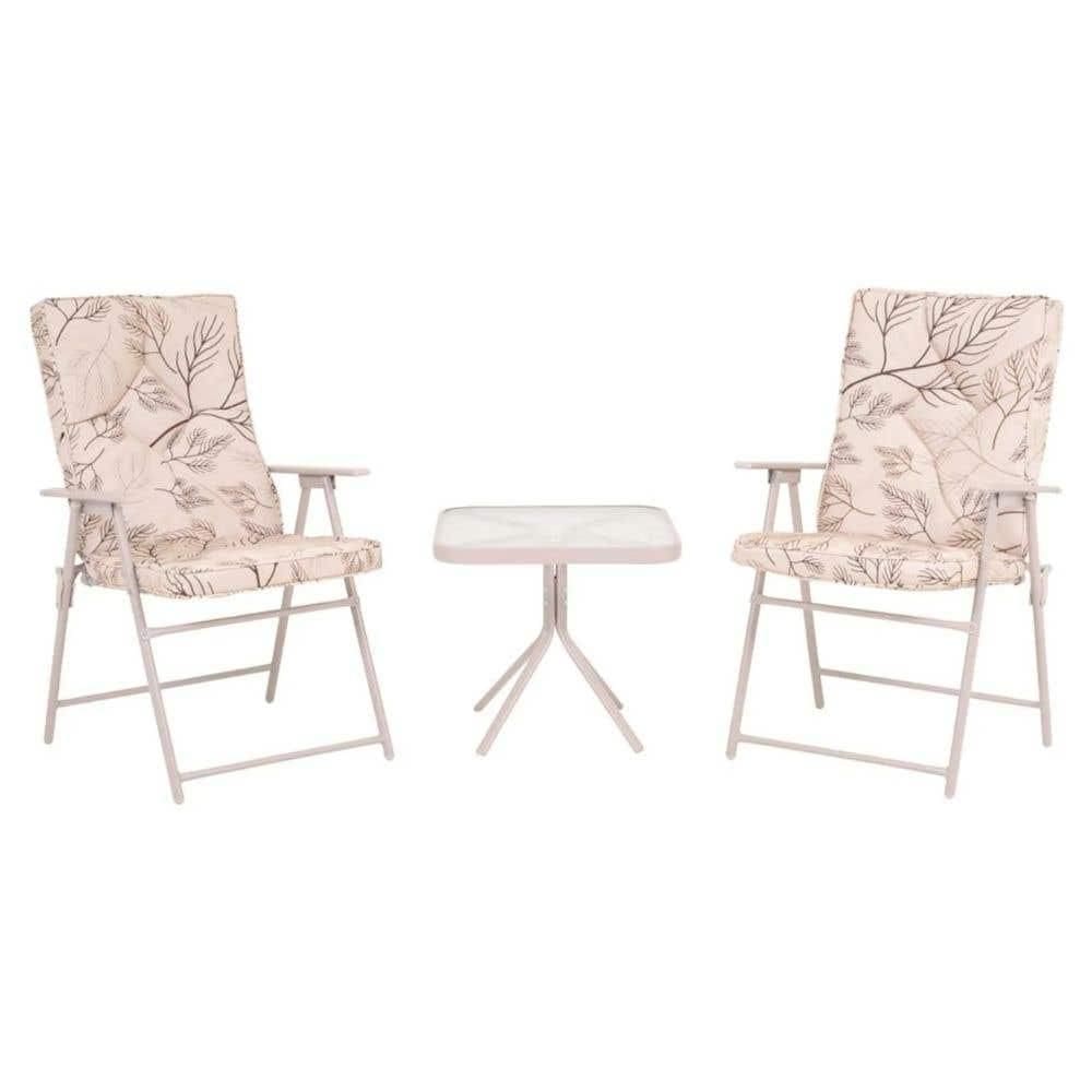 Conjunto de Mesa e Cadeiras 3 Peças Kairos MOR