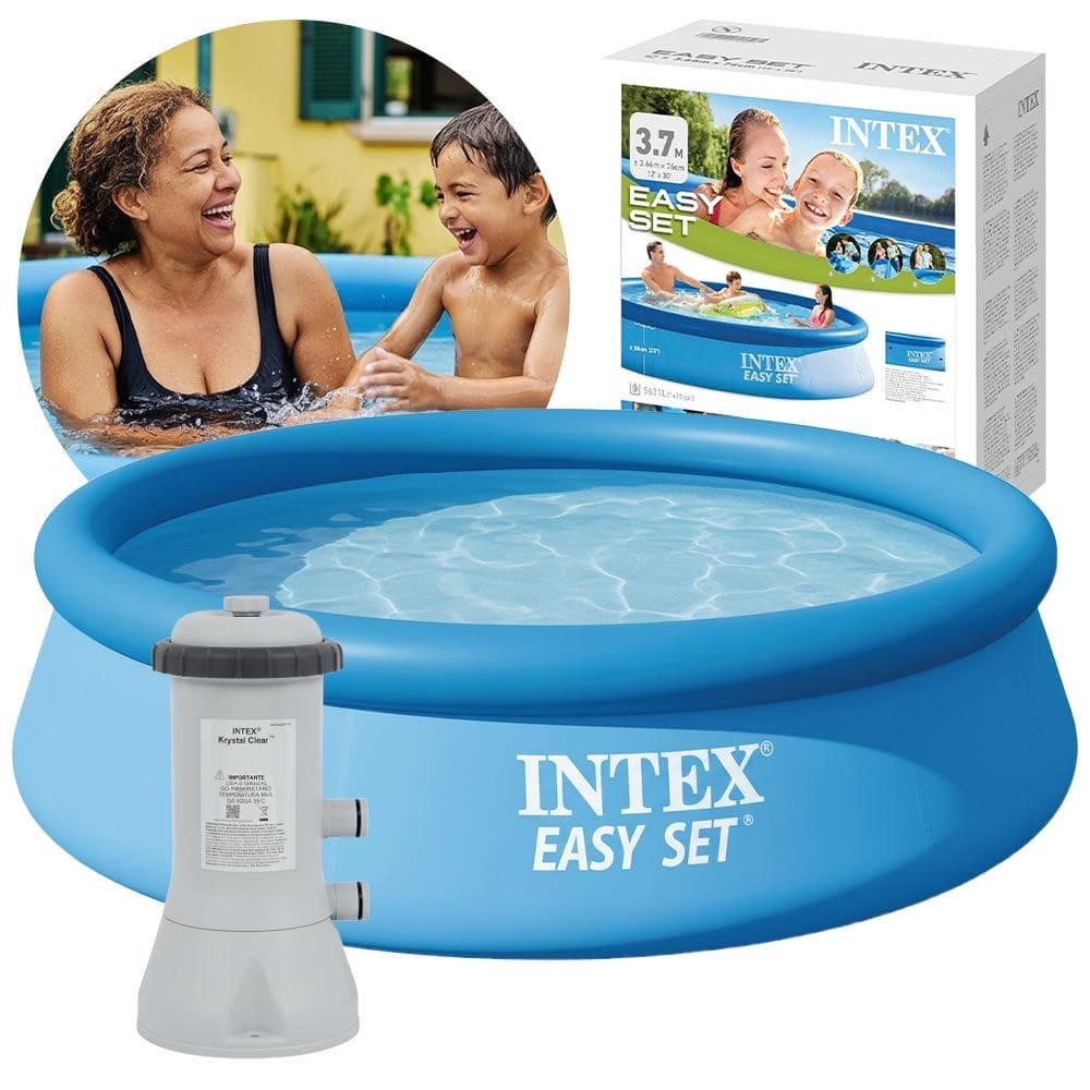 Piscina Inflável 5.621 Litros com Bomba Filtrante 110v Intex