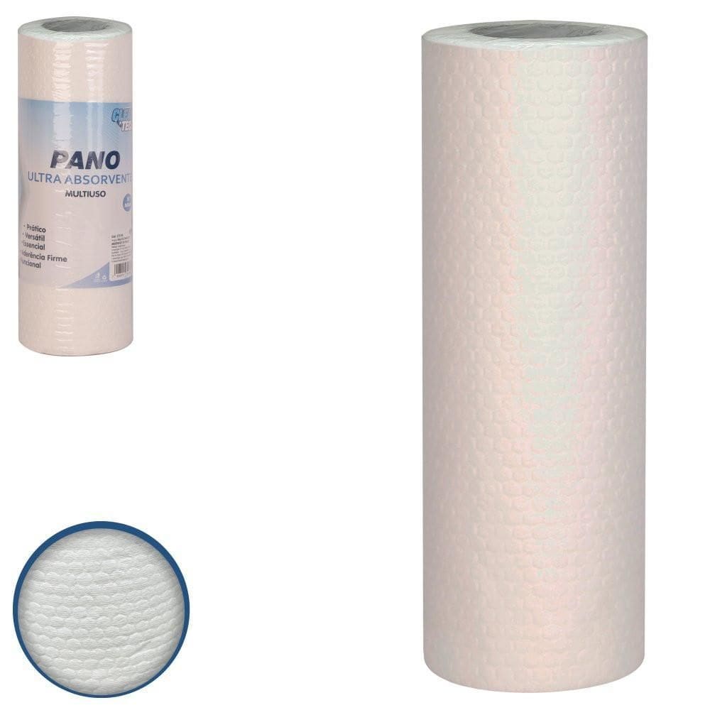 Rolo De Pano Ultra Absorvente Multiuso 50 Folhas