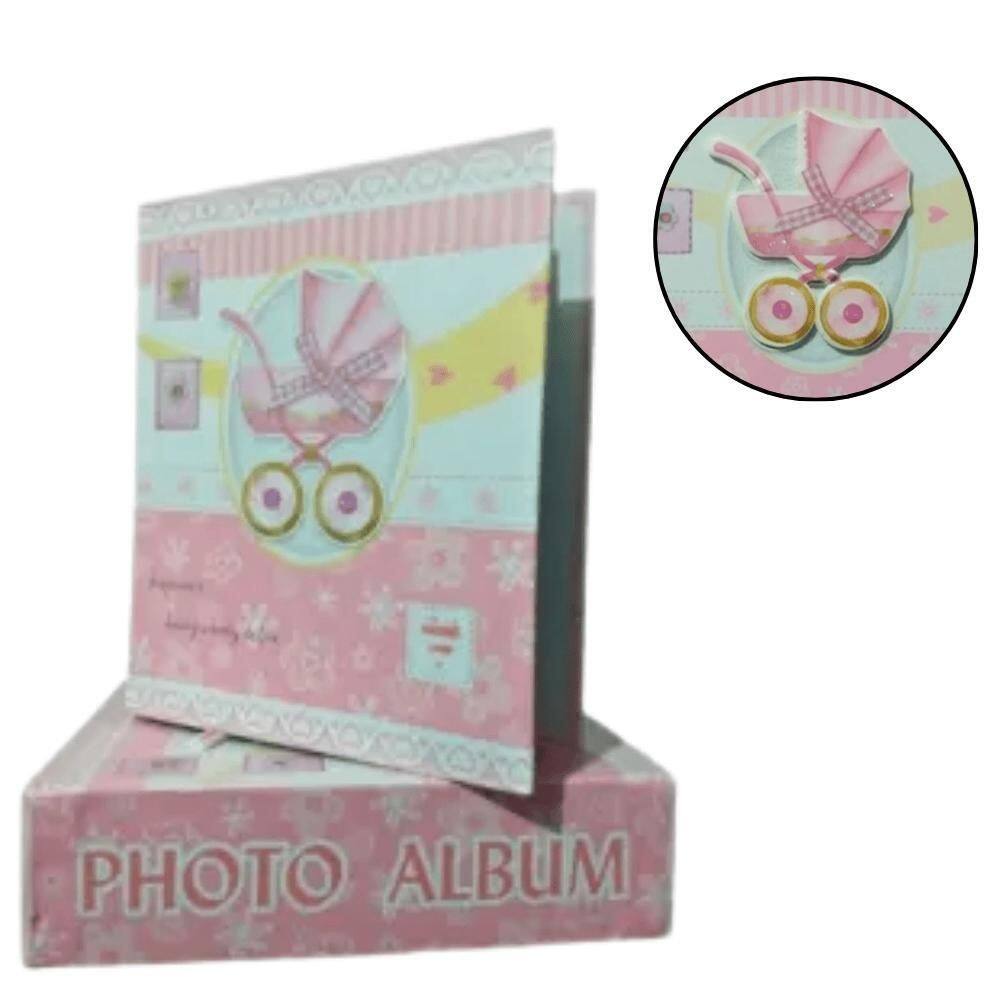 Álbum De Fotos 20 Páginas Álbum Fotos Infantis 9188 Cor Rosa