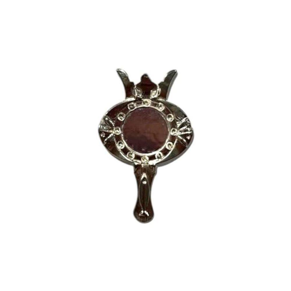 Pingente Abebê Iemanjá Em Metal Niquelado - Escolha Na Cor