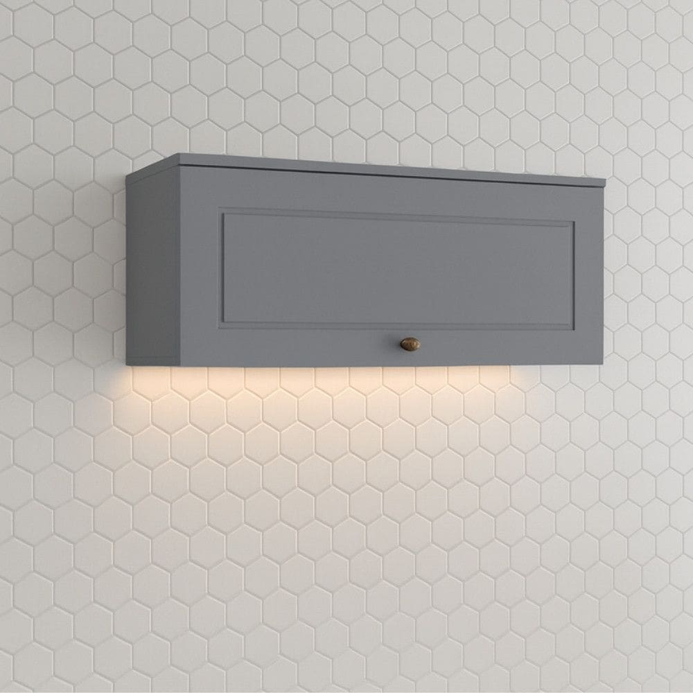 Armario Aereo 1 Porta 80cm em MDF Americana C354 Henn