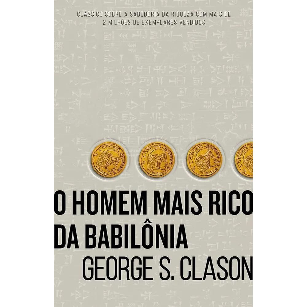 2X Livro O Homem Mais Rico Da Babilônia George S. Clason Edi