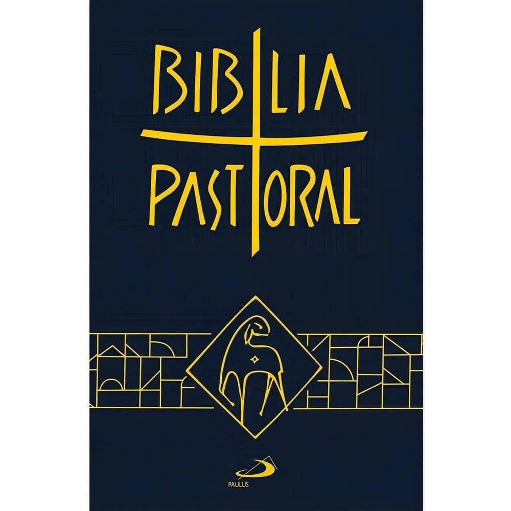 2X Bíblia Pastoral - Capa Cristal - Letra Grande