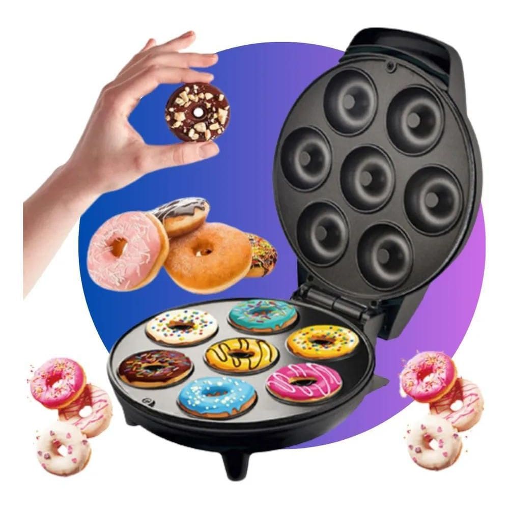 2X Maquina De Mini Donuts Fazer Rosquinha Confeitaria Culiná
