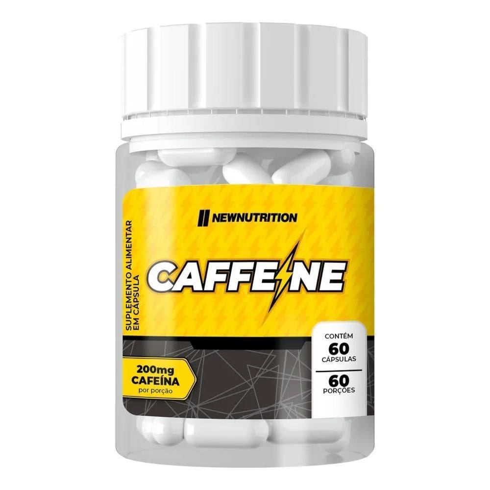 2X Suplemento Em Cápsulas Caffeine 200Mg 60 Doses Cafeína An