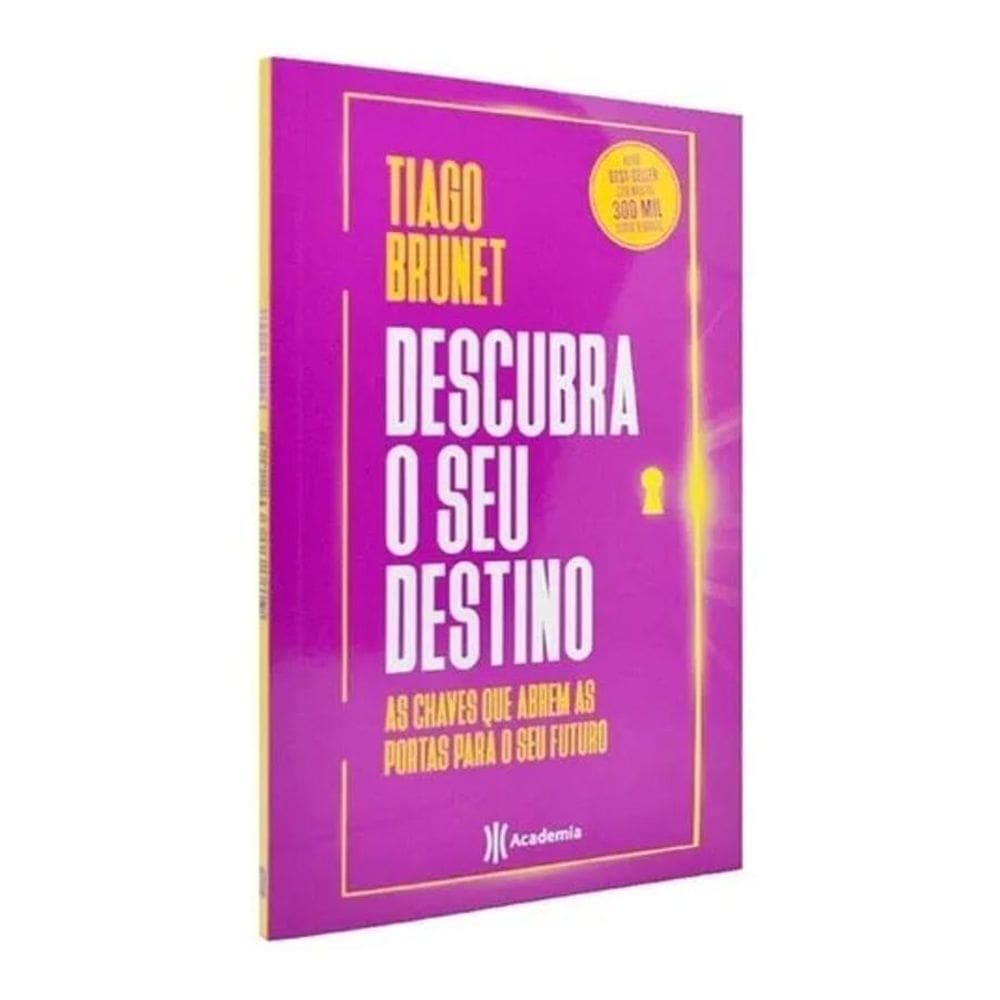 2X Livro Tiago Brunet Descubra O Seu Destino