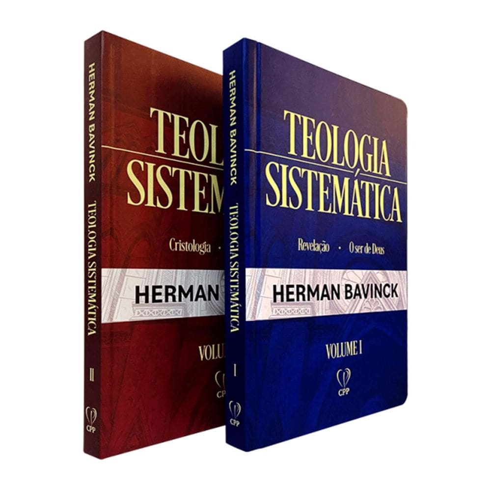 Box Teologia Sistemática Herman Bavinck 2 Volumes Capa Dura