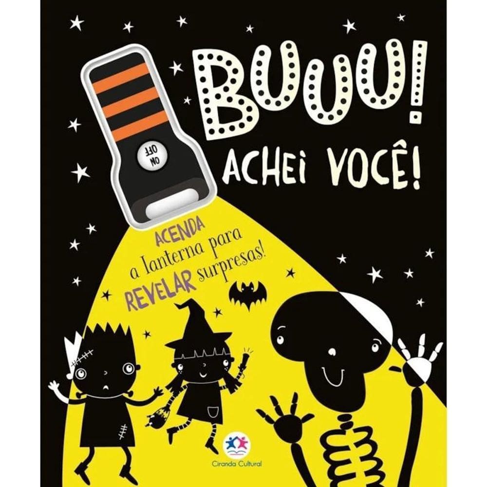 Livro Descubra Com A Lanterna - Buuu Achei Você - Ciranda