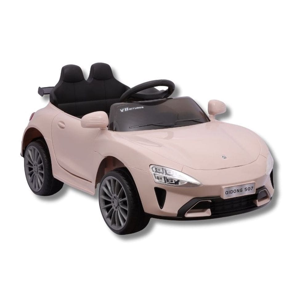 Carrinho Eletrico Com Controle Remoto Zu-7 12V Rosa (Ce25094) - Zippy Toys