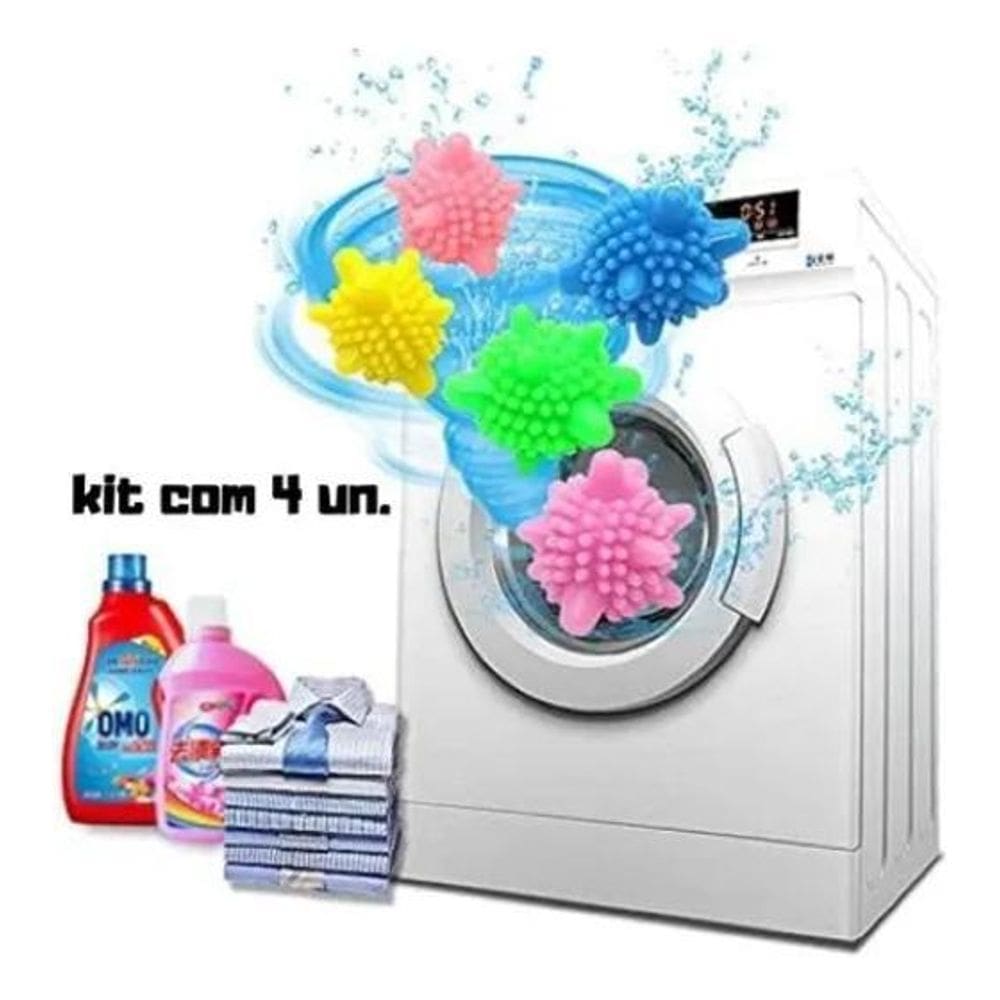 2X Bolinha Maquina Lavar Roupa Coletor Tira Pelo Fia