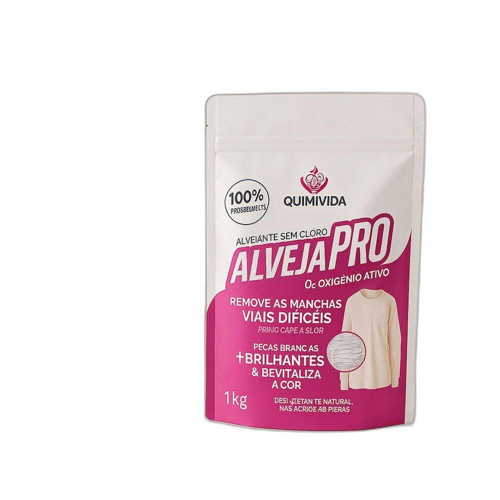 MP - Kit 2 Alvejante Alvejapro 1Kg Sem Cloro