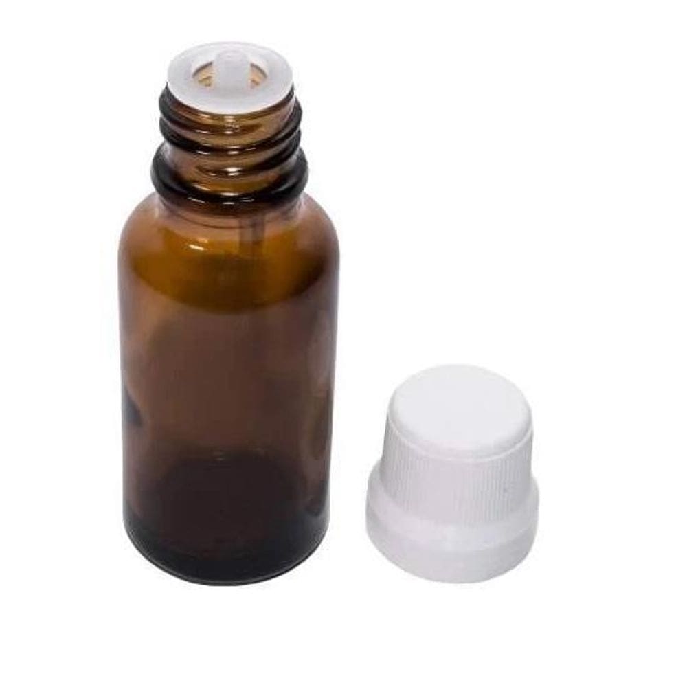 Frasco De Vidro Com Batoque Gotejador E Tampa Lacre Branca - 10 Unidades  Oleo Essencial, Aromaterapia, Florais  Tamanho