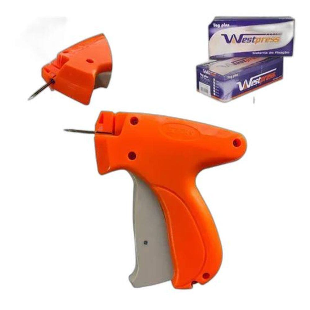 2X Fixador De Etiqueta Máquina Pistola Aplicadora + 5000 Tag