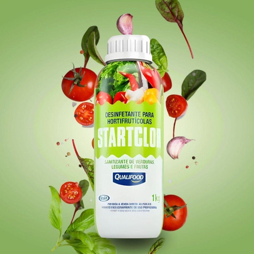 MP - Kit 3Un Startclor 1Kg Higienizador De Ve