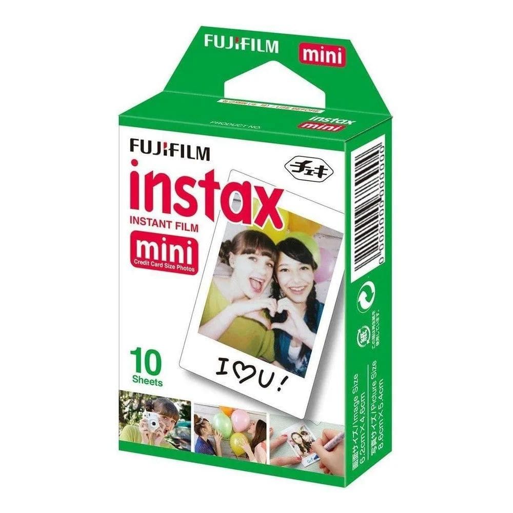 2X Filme Instax Fujifilm  Para Mini 7 8 9 11 - 10 Fo