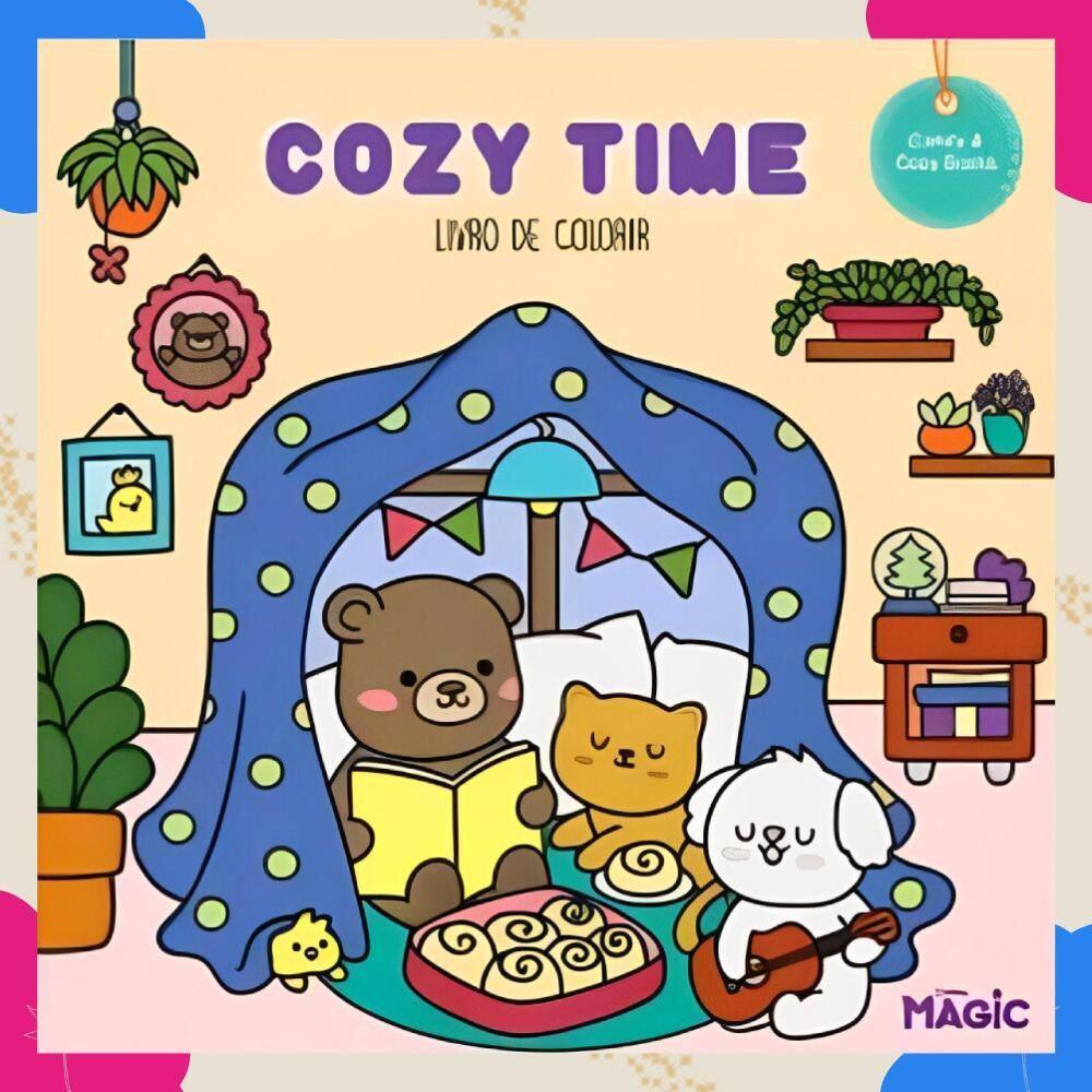 Livro De Colorir Tiktok Magic Com 24 Desenhos