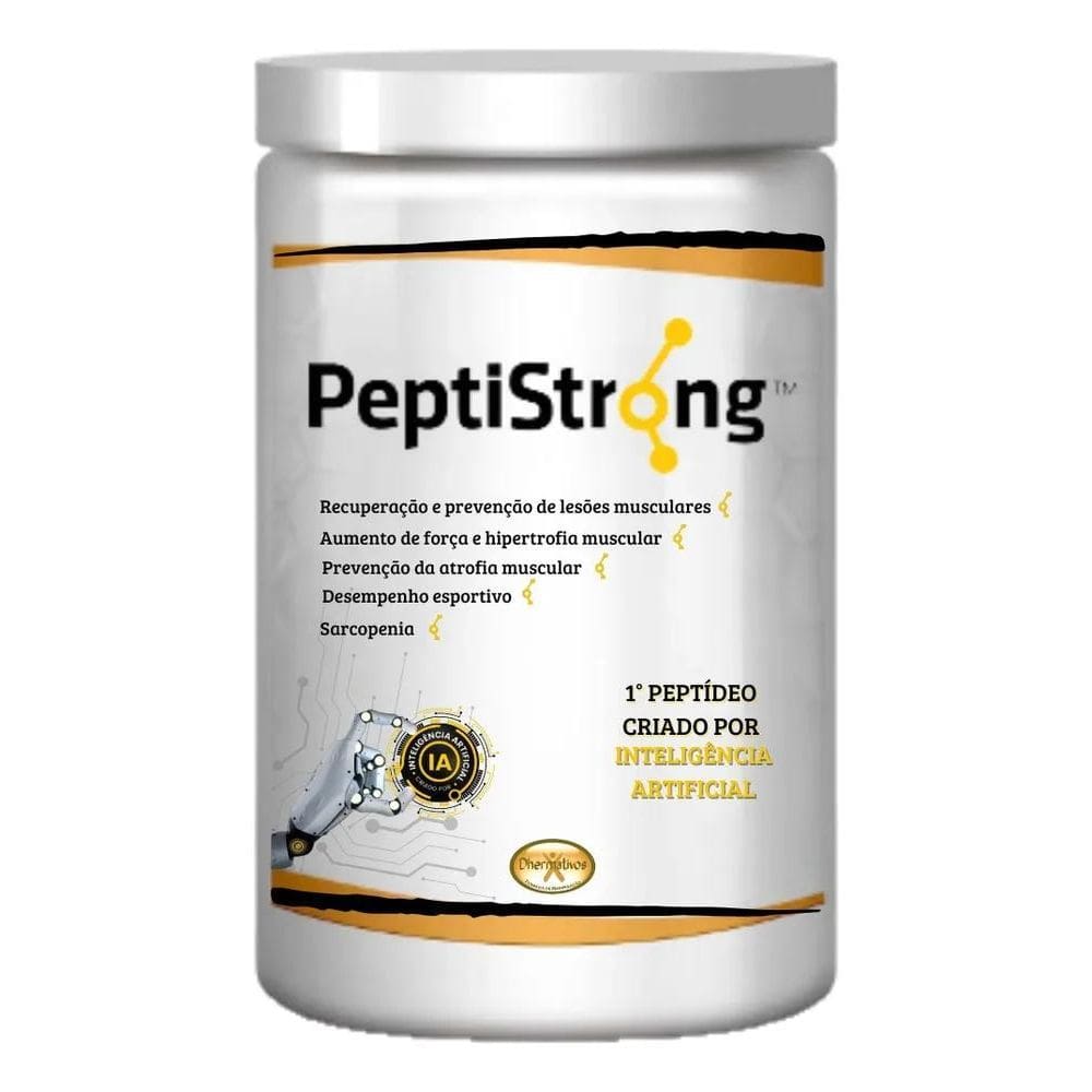 2X Peptistrong 2,4G Com Peptan - 30 Doses - Proteína Muscula