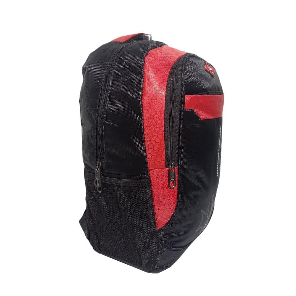 Mochila Esporte Escola Trabalho Nylon Vermelha